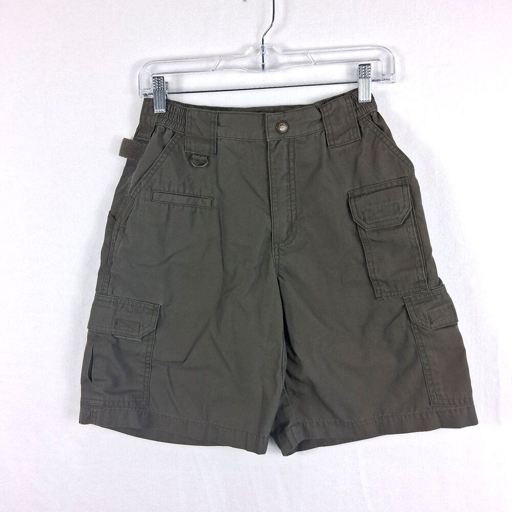 5.11 Tactical Mens Ripstop Shorts 28 Taclite Pro Green Utility Outdoors Hiking